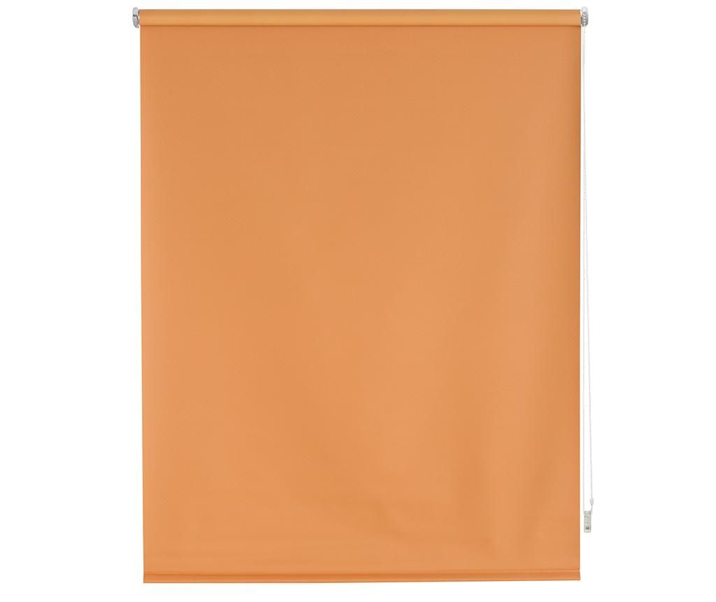 Jaluzea tip rulou Blackout Orange 140×175 cm – Blindecor, Portocaliu Blindecor